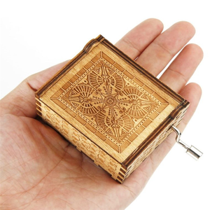 Di Music Box di legno regalo del bambino con musica personalizzata di dialogo canzone - Product Image 4
