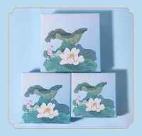 Logo personnalisé bas personnalisé luxe rose rabat double ouverture porte papier pliable fermeture magnétique bijoux boîte d'emballage boîte-cadeau