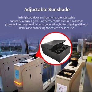 เครื่องสแกนหน้าพาสปอร์ตแบบฝังตัว  พร้อมพอร์ตเชื่อมต่อเครือข่าย LAN ผ่าน USB  พอร์ต HDMI  และพอร์ต Type-C  สำหรับการยืนยันตัวตน  แบบใช้สาย  บริการตนเอง ยี่ห้อ LONVILL - Product Image 4