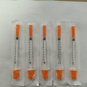 Jeringas de Insulina Desechables de 31 Gauge, <span class=keywords><strong>1</strong></span> <span class=keywords><strong>cc</strong></span>, <span class=keywords><strong>1</strong></span>/4 de Pulgada, para Uso Médico y Veterinario, 31g, 100 Unidades, 8 mm, para Diabetes, <span class=keywords><strong>1</strong></span> ml - Product Image 5