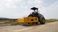 Rouleau de route SEM512 à haut rendement d'exploitation compacteur de sol de 12 tonnes