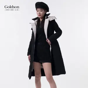 Manteau en duvet d'oie pour femmes, de marque, pour l'hiver