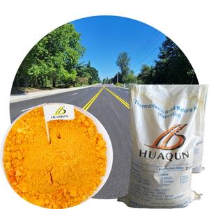 Reflective Glass Beads Mixed Powder Coating <b>White</b>/Yellow 3-Minute Drying Highway Road Traffic Long Service Life Marking <b>Paint</b> - Product Image 1