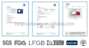 Kırmızı popüler TENCERE SETİ dökme demir çorba tenceresi ve tava tava emaye demir döküm tencere tencere seti - Product Image 5