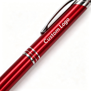 Stylo publicitaire multifonctionnel durable avec logo personnalisé, 2 en 1, stylo à bille en métal, écran tactile capacitif, cadeau d'affaires - Product Image 4