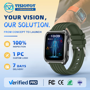 นาฬิกาอัจฉริยะดิจิตอล Visiovoy OEM รุ่นปี 2027 สำหรับผู้ชาย ตรวจวัดอุณหภูมิร่างกาย นาฬิกาออกกำลังกาย ระบบ Android กันน้ำ - Product Image 1