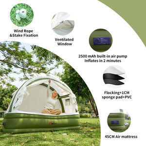 Lit de camping gonflable pour l'extérieur <span class=keywords><strong>Tente</strong></span> de lit d'extérieur Tissu Oxford imperméable pour le camping <span class=keywords><strong>Tente</strong></span> imperméable hors sol - Product Image 5