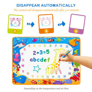 Diseño ruso Montessori Magic Water Painting Pad 2-4 años de edad tela de poliéster rompecabezas juguete educativo para niños juguetes de dibujo - Product Image 2