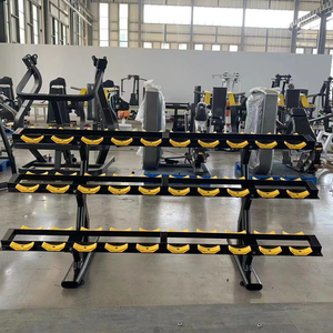 แอทิคอลเพลทหกเหลี่ยมสามชั้นทำจากเหล็กเชิงพาณิชย์55กก. <span class=keywords><strong>GM110</strong></span>สำหรับการฝึกความแข็งแรง - Product Image 3