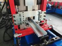 Machine de formage de rouleaux en C entièrement automatique-Ligne de production de profilés en acier à section C à grande vitesse