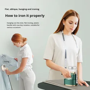 מגהץ קיטור מתקפל נייד 28W עם מיכל מים 0.8 ליטר, נוח לשימוש בבית ובנסיעות, מיני גיהוץ בגדים - Product Image 5