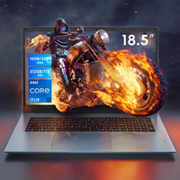 Nouvel ordinateur portable professionnel de 18,5 pouces, Intel Core I7, 16 Go de RAM, 1 To de SSD, écran FHD IPS, WiFi 6, USB C, clavier anglais UE, grand écran, vente en gros