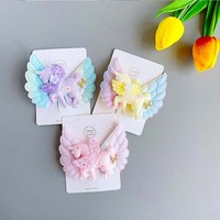 Fancyday Belle Cheveux Ornement Paillettes Paillettes Licorne Pince À Cheveux Scintillant Licorne Épingle À Cheveux avec Ailes pour Filles Enfants Enfants