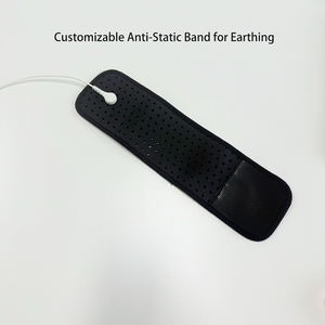 Anpassbares Erdung armband mit leitfähigem PU-Leder für verbesserte Leistung 9x35cm anti statisches Band für <span class=keywords><strong>Computer</strong></span> - Product Image 4