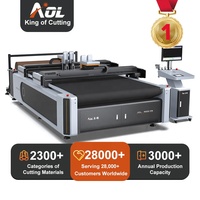 Machine de découpe numérique CNC AOL à haute précision avec couteau oscillant pour tissu monocouche, tapis et moquette