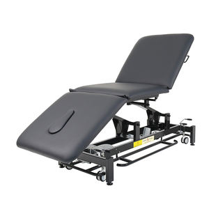 Meja terapi fisik ultrasonik, sofa ujian Gym elektrik, fisioterapi untuk pijat, Meja medis Lumbar - Product Image 3