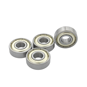 Rodamiento de una Hilera 608ZZ/RS 8x22x7mm de Acero Cromado con Doble Blindaje para Monopatín, Fingerboard, Puerta Corredera y Rueda de Rodamiento para Puerta de Garaje - Product Image 1