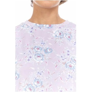 Vêtements de nuit pour femmes 100% Exportable Spaghetti Strap Vêtements de nuit pour femmes Pyjamas Tissu Motif Tricot Fabriqué au Bangladesh 2023 - Product Image 5