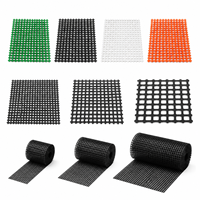 Filet plat en plastique HDPE 100% vierge, stabilisé aux UV, en rouleau extrudé, pour clôture de ferme avicole et barrière de jardin