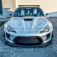 Kit carrosserie large pour Toyota GT86 Subaru BRZ, kit carrosserie large, sourcils de roues, pare-chocs avant et arrière, spoiler, capot, jupes latérales