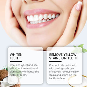 Comprimés de dentifrice Oralhoe pour le nettoyage buccal, rafraîchissants et protecteurs de l'émail dentaire, soin doux des ingrédients - Product Image 2