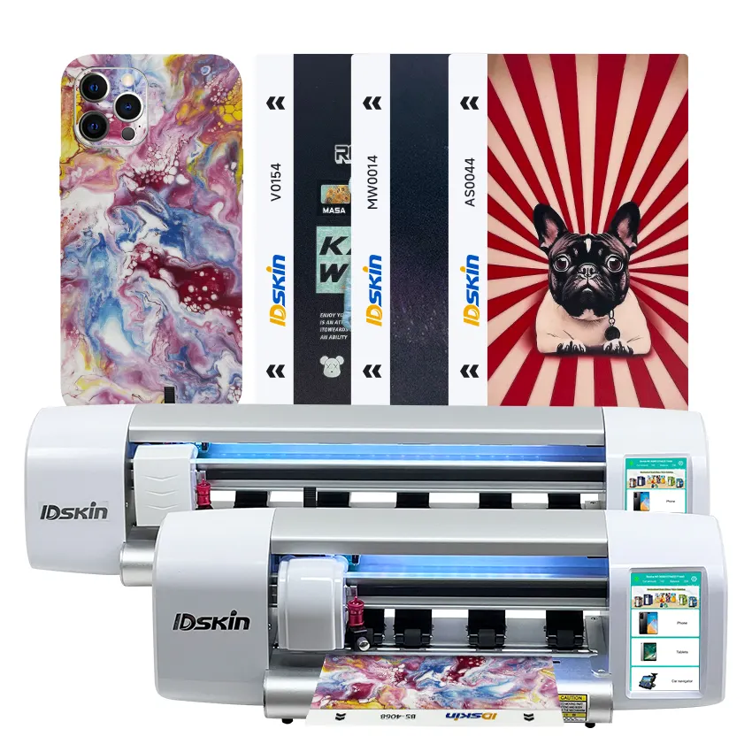 Custom Digital Printer for Mobile Skin Vinyl Stickers Printer for Laptop and Cell Phone Sticker Cutting