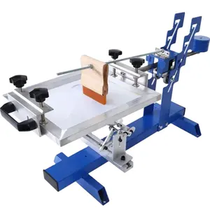 Mesin cetak melingkar Drum silinder lengkung cangkir kertas peralatan cetak tekan proses layar mesin cetak