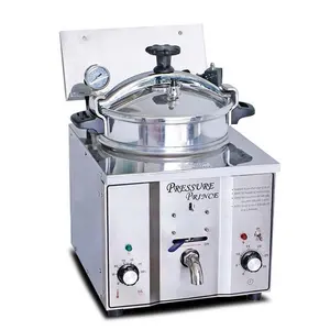 Counter Top Mini Pressure Deep Fryer for Whole Fried Chicken