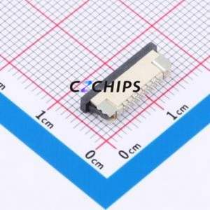 FPC-1.0AS-8PWCR-H25 FFC/FPC Connector SMD,P=1mm,Horizontal Mount Connector Drawer Type Top Contact 8P 1mm - Product Image 2