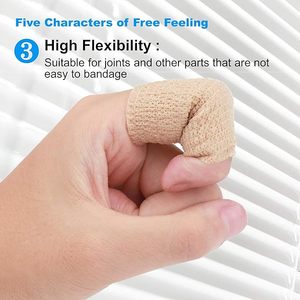 Bande de contention auto-adhésive élastique respirante pour premiers secours, usage vétérinaire et soutien des blessures sportives - Product Image 4