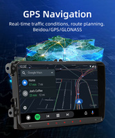 BQCC 9 pouces Octa Android 13 autoradio Carplay RDS GPS Autoradio 4G WIFI pour Volkswagen VW CC Passat B7 Polo Golf 5 6 Jetta Mk5