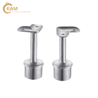 Support supérieur de main courante réglable en acier inoxydable de haute qualité supports de tuyau de Style Design moderne pour balustrade de balcon de garde-corps