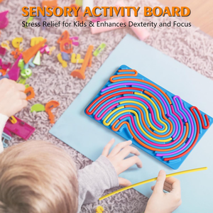 Juguete Educativo de Silicona Popular para Aliviar el Estrés, para Niños y Adultos, Tablero de Actividades Sensoriales - Product Image 2