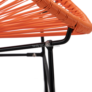 Acapulco <strong>Chair</strong> Outdoor Hot Selling Oval Weave Acapulco <strong>Chair</strong> Stacking Rattan <strong>String</strong> <strong>Chair</strong> - Product Image 4