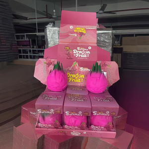 Jouet Squishy Dragon Fruit Parfumé, Balle Anti-Stress Douce, Jouet Sensoriel Mignon, Vente en Gros - Product Image 6