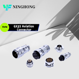 Chất lượng cao GX25 4 pin nữ và nam thẳng công nghiệp cắm ổ cắm cáp điện hàng không kết nối - Product Image 5