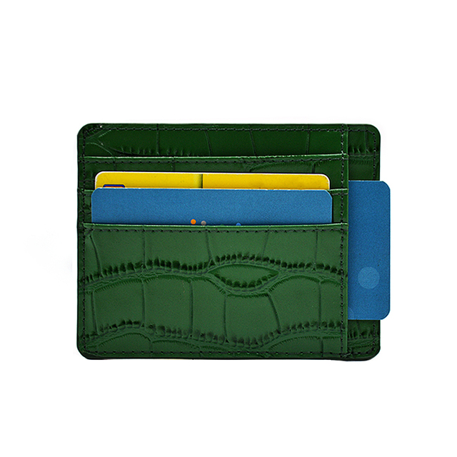 PU Leather Card Holder Passport Cover RFID Blocking ID Card Holder Flip Wallet for Travel Business Men Women