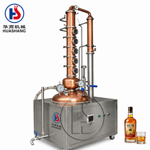 Équipement de distillerie de <span class=keywords><strong>rhum</strong></span> <span class=keywords><strong>en</strong></span> cuivre Huashang, alambic de distillation pour la production de <span class=keywords><strong>rhum</strong></span> et de spiritueux artisanaux - Product Image 1