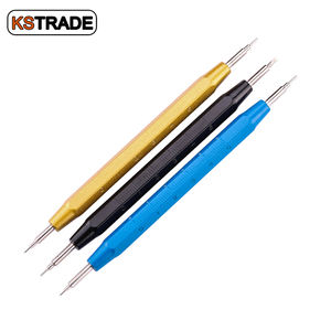 Fabriek Metalen Horlogeband Veerbalk Link <span class=keywords><strong>Pin</strong></span> Remover Reparatie Set Met Liniaal Dubbelkoppig Handgereedschap - Product Image 2