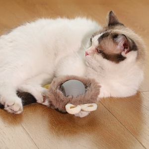 Eco-friendly giocattolo interattivo per animali domestici palla automatica <span class=keywords><strong>Teaser</strong></span> per cane gatto Pet forniture per animali domestici in Silicone interattivo intelligente gatto Pet palla giocattolo - Product Image 3