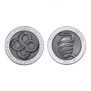 Tùy chỉnh kim loại mạ bạc lớp giá trị Trung Quốc mua đồng tiền bạc - Product Image 4