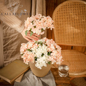 MW66790 Fleur artificielle Hortensia en soie Fleur de simulation Fleur de décoration pour Thanksgiving Récolte d'automne - Product Image 2