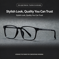 Lunettes de lecture multi-focales pour hommes, monture TR légère, anti-lumière bleue, adaptées aux réunions et au travail de bureau, logo personnalisé