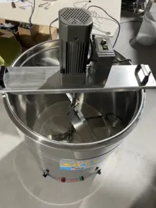 ثلاثة طبقة ترقية سماكة الصناعية خلاط عصير آلة التجارية كبيرة المساعدة القلي و ماكينة طهي