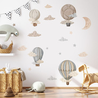 Autocollants muraux fleuris roses DIY, autocollants muraux floraux en PVC amovibles, autocollants muraux adhésifs pour la décoration de la chambre à coucher, de la crèche et de la maison