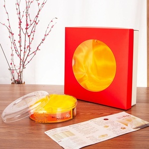 Nueva Caja de Regalo con Diseño de Nido de Pájaro y Tarjeta Roja, con Estampado Dorado, Empaque Premium con Tapa Superior para Venta al Por Mayor Personalizada para Fiestas - Product Image 4