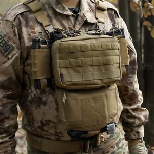 กระเป๋าอเนกประสงค์แบบยุทธวิธี Molle สำหรับใส่เครื่องมือแพทย์ EMT พร้อมช่องใส่แม็กกาซีนแบบสามชั้นสำหรับ M4 M16 - Product Image 6