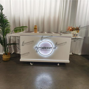 Gerobak Permen Mobile Custom dari Logam, Lipat, dengan Papan Tanda LED Akrilik - Product Image 3