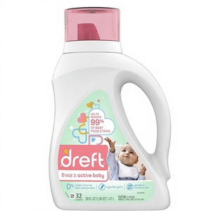 Detergente Líquido para Ropa de Bebé <span class=keywords><strong>Dreft</strong></span> Stage 2 Sin Perfume, 50 oz líquidas, 32 Lavados (El Empaque Puede Variar) - Product Image 1