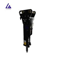 Martillo Hidráulico L140 para Demolición de Carreteras de Hormigón, Demolición de Puentes y Excavación de Rocas con Acumulador SB81